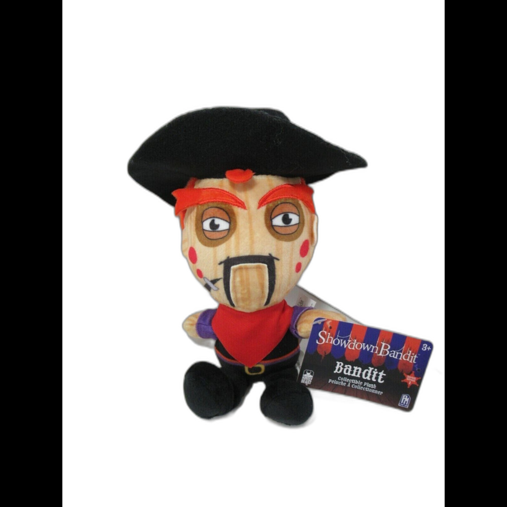 Showdown Bandit Plush Bandit Collectible Plush stuffed doll toy NWT